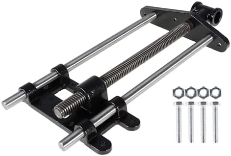 findmall 10 Inch Woodworking Front Vise Cast Iron for Making Woodworking