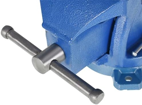 Workbench Vise Heavy Duty 6 Inch Bench Vise with Anvil 360 Degree Swivel Locking Base Bench Clamp Fit for Clamping Tools