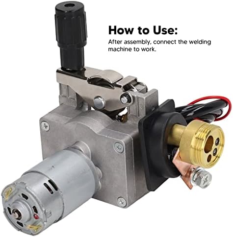 Mig Welder Roll Wire Feed Motor, DC 24V 40W Automatic Feed Soldering Wire Feeder Machine Welding Machine 0.6-1.0mm Welder Core, Easy to Use, for MIG MAG Welding Soldering
