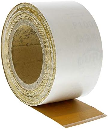 Dura-Gold Pro Series Longboard Hand Sanding File Sander Block - Hook & Loop Backing and PSA Backing Adapter Pad & 1000 Grit PSA Longboard Sandpaper 20 Yard Roll, 2-3/4" Wide