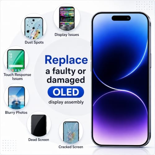 NB+ for iPhone 14 OLED Screen Replacement FHD Screen with Repair Kit