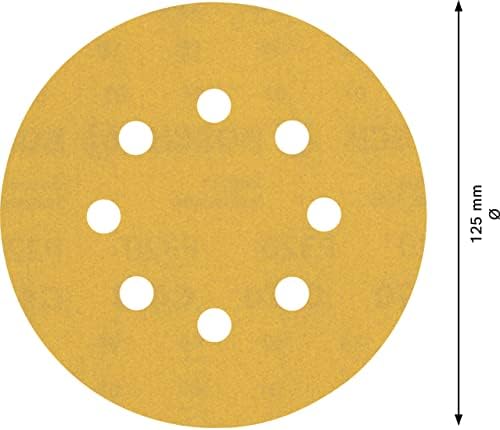 Bosch Professional 50x Expert C470 Sandpaper (Ø 125 mm, Grit 320, Accessories Orbital Sander)