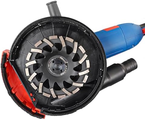 HERZO Universal Surface Grinding Dust Shroud for 9 Inch Angle Grinder Grinding Task