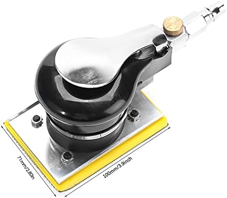 Sander,Deosdum Air Belt Sander 71x100Mm Handheld Air Sander Grinder Polisher Pneumatic Polishing Tool 10000Rpm Belt Pneumatic Air Belt Sander Sander