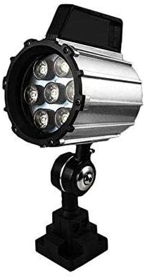 Led Machine Lights IP68,12W 24VV Adjustable Aluminum Alloy Industrial Lighting LED Work Light for Lathe, CNC Milling Machine, Drilling Machine - Short Arm (12)