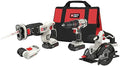 PORTER-CABLE 20V MAX Power Tool Combo Kit, 4-Tool Cordless Power Tool Set with 2 Batteries and Charger (PCCK616L4)