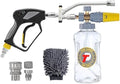 Tool Daily Foam Cannon with Pressure Washer Gun, Dual Connector Accessory