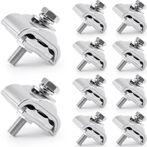 10 Pcs 4/0-2A APG-A2 Aluminum Parallel Groove Clamp for 16-150mm²