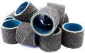 Benchmark Abrasives 1-1/2" x 1-1/2" Non Woven Surface Conditioning Sanding Bands, Spiral Bands Rotary Sander for Drill & Die Grinder, Metal Polishing Sanders for Woodworking Tool (10 Pack) - Coarse