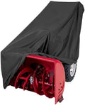 Snow Blower Cover for Columbia C 224 2014–2018, 420D Oxford Snowblower Storage Cover with Drawstring Closure, Buckle Straps for Walk-Behind Snow Throwers