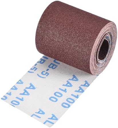 Sandpaper Roll 3Inch 10FT 100Grit Aluminum Oxide Emery Cloth Roll