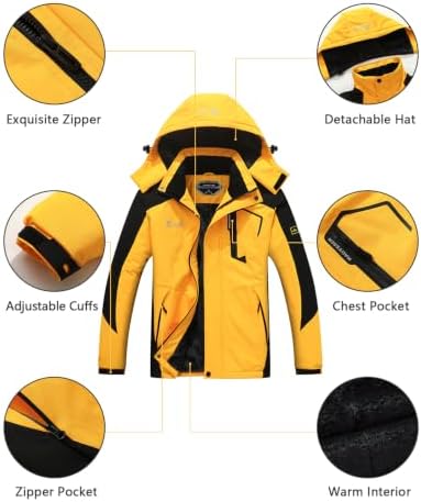 Men's Ski Jacket Winter Coat