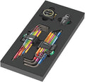 Wera 05150140001 9740 Foam Insert L-Key Set 1, 20 Pieces