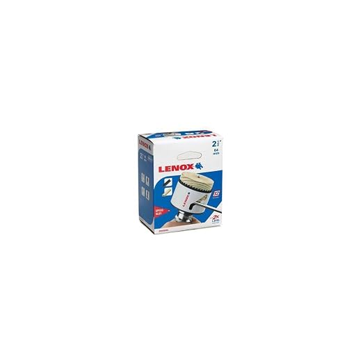Lenox 2-1/2 Inch Speed Slot Bi-Metal Hole Saw