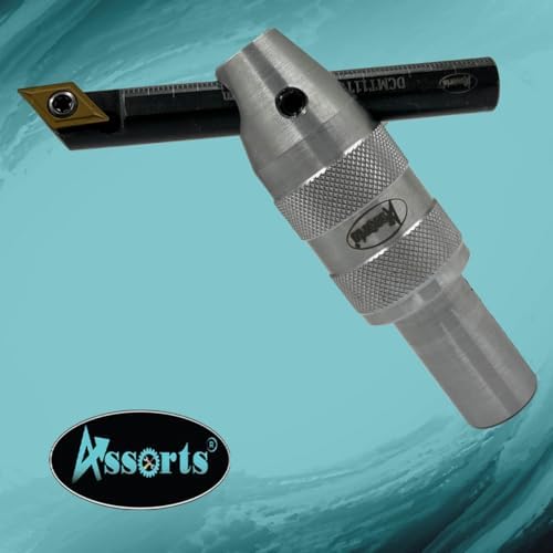 Fly Cutter with 3/4" (19.05 mm) Straight Shank & Indexable Boring Bar – Includes 10 PCS DCMT 11T304 Inserts & Plastic Case | Ideal for Facing & Boring | Watch Video for Details