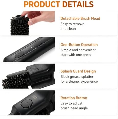 Electric Grill Brush for Z Grills 6002B