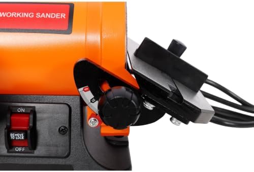1x30 Inch Bench Belt Sander with 5 Inch Disc Benchtop Belt Disc Sander
