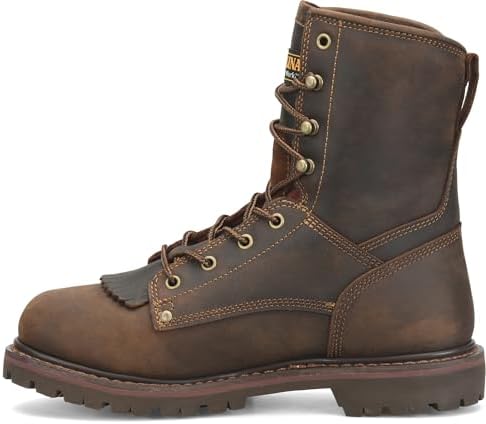 Carolina 28 Series Soft Toe Waterproof Work Boots for Men, EH-Rated