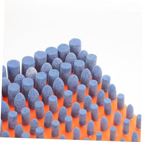 SOLUSTRE 200pcs Grinding Zirconium Mounted Points for Rotary Tool Accessories Versatile Grinding Bits for More Abrasive Stones for Various Tasks