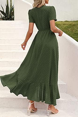 PRETTYGARDEN Women's Boho Floral Summer Maxi Dresses