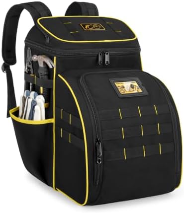 YARWO Welding Tool Backpack for Men, Tool Bag for Welding Tools and Helmet