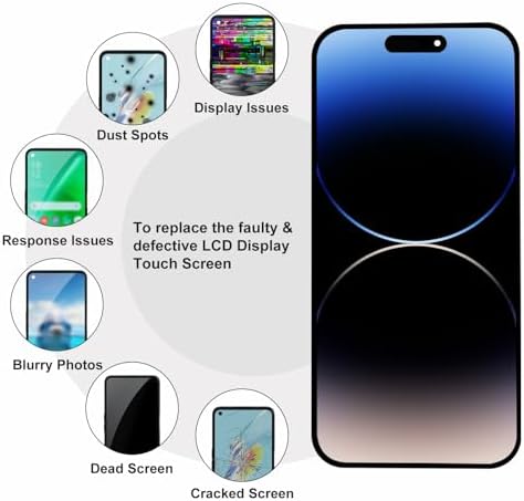 NB+ for iPhone 16 Pro OLED Screen Replacement 3D Touch FHD Display