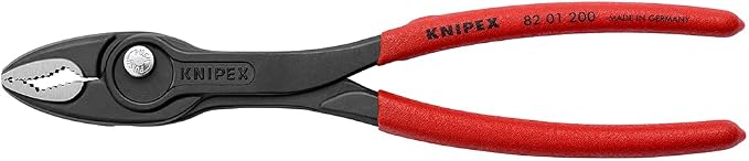 KNIPEX TwinGrip Pliers and Klein Tools 14-in-1 Screwdriver with 8 Precision Tips and Nut Drivers