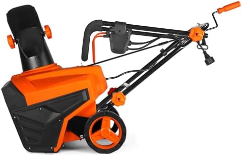 WEN Snow Thrower, 15-Amp 20-Inch Electric Snow Blaster with Dual LED Lights (5670)