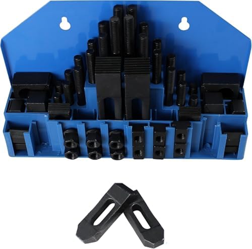 HFS (R) 58pc 11/16" Slot, 5/8"-11 Stud Hold Down Clamp Set Kit Bridgeport Mill