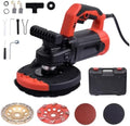 7-Inch Concrete Floor Grinder, 2200W Powerful concrete sander Machine