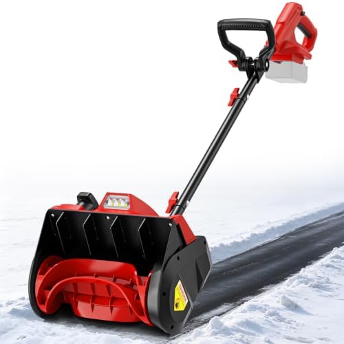 12-Inch Cordless Snow Shovel Compatible for Milwaukee 18V Battery