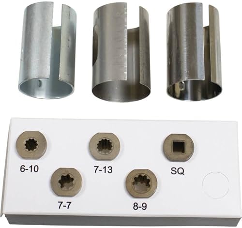 Stens 385-681 Rotary Scissor Adapter Kit Teeth 6mm-10, 7mm-13, 7mm-7, 8mm, 9 and 5.2mm-Square