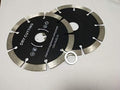 6-Inch Dry or Wet Cutting Blade (5 Pieces) General Purpose Power Saw Segmented Diamond Blades for Concrete Stone Brick Masonry Travertine cement granite also work with angle grinder wet polisher