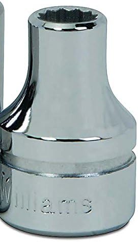 Williams BM-1207 3/8 Drive Shallow Socket, 12 Point, 7mm
