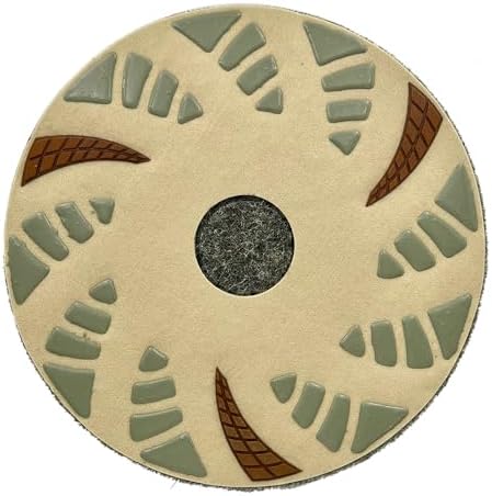 17" Phenolic Polishing Pads for Walkbehind Grinders, Fits 17", 800 Grit