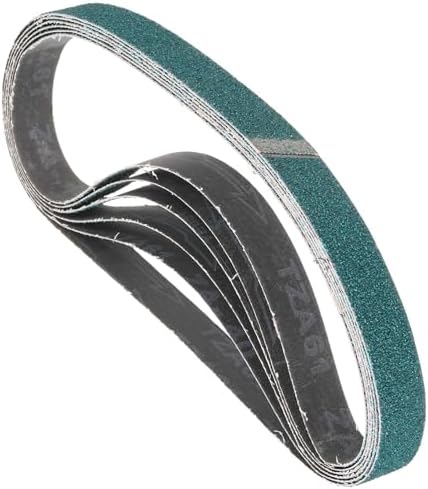 6 Pcs Sanding Belts 2 x 48 Inch 40 Grit Zirconia