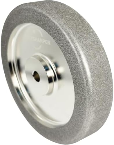 4-in-1 Plus CBN Grinding Wheel 8 Inch, 5/8" Arbor, 1.5" Wide, 80 Grit