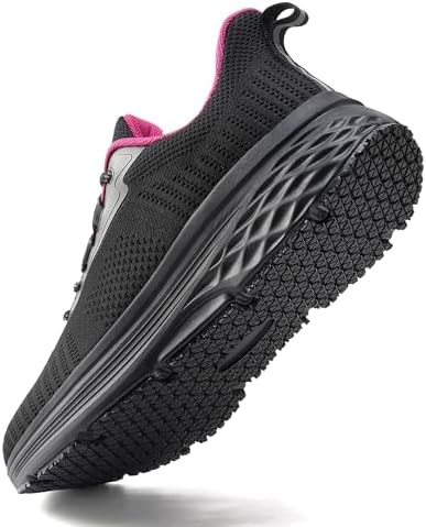 AVW Womens Non Slip Work Shoes Walking Sneakers Food Service Kitchen Shoes