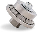 Diamond Hand Profiler B5,Half Bullnose Vaccum Brazed Profile Wheel Metal Cover Router Bit for Marble Granite D65 5/8-11