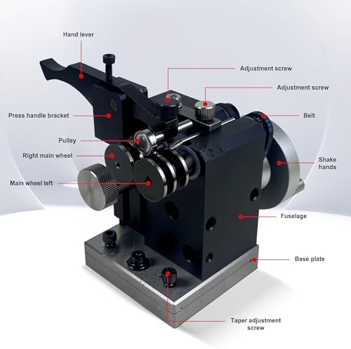 Double slot Mini Punch Grinder Mini Punch Grinding Machine Precision Needle Grinding Machine for Milling Drilling Machine Clamping Accuracy 0.02mm(Low-accuracy model)