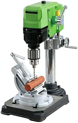 3-Inch Tilting Drill Press Vise, 360° Swivel Base, 0-90° Angle Adjustment, Heavy Duty Benchtop Clamping Vise for Milling, Drilling Machine, Precision Metalworking Tool
