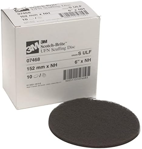 3M Scotch-Brite Scuffing Disc 07468, 6 in x NH S ULF, 10 per Box