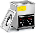 CREWORKS 1.8L Professional Ultrasonic Cleaning Machine with Heater & Timer