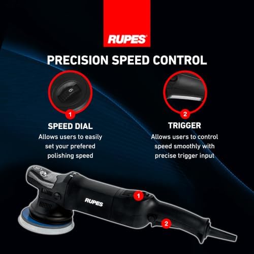 Rupes LHR 15ES Big Foot Random Orbital Polisher