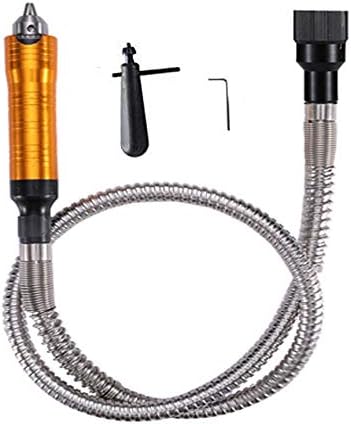 Rotary Tool Flex Shaft Hanging Grinder Carver Electric Multi-function Metalworking Tools Repair Kit, Foot Pedal Control, 780W Strong Power, Metal Flexible Shaft, 23000 RPM