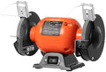 VEVOR Bench Grinder, 6-inch Single Speed Bench Grinder, 1750RPM Low-Speed Table Grinders with 250W 2A Induction Motor, 36/60-Grit Grinding Wheels & Adjustable Tool Rest for Precise Sharpening Grinding