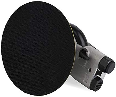 5" Air Random Orbital Sander, Dual Action Pneumatic Orbit Polisher Pro Grinding Sanding Tools Silver