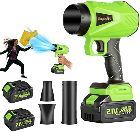 Electric Blower Cordless Green