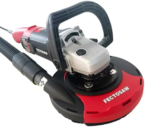 7-Inch Concrete Grinder,1580W (2.1 HP) Constant Power Motor, Variable Speed Electric Floor Polisher with Dust Shroud & Diamond Grinding Wheel for Concrete, Wall & Surface Grinding