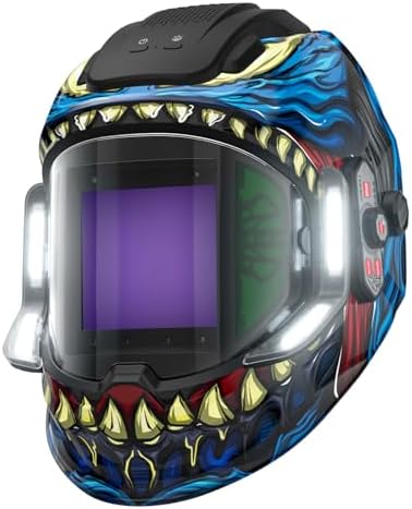 ANDELI Auto Darkening Welding Helmet with Light,with Internal Display